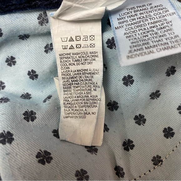 LUCKY BRAND Dark Wash Pencil Capri Jeans Size 10/30 - Picture 14 of 16